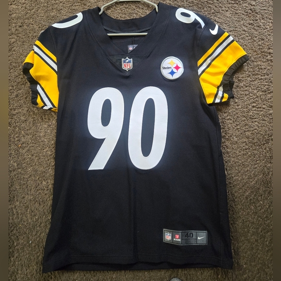 Pittsburgh Steelers Nike Vapor Elite - T.J. Watt Jersey (90) - Picture 1 of 5